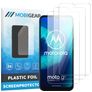 Mobigear Motorola Moto G8 Power Lite Screenprotector Folie - Case Friendly (3-Pack)