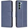 Mobigear Excellent Motorola Moto G200 5G Hoesje Bookcase Portemonnee - Blauw