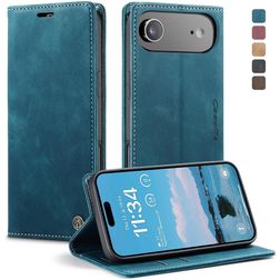 CaseMe 013 iPhone Air Hoesje Bookcase Portemonnee - Blauw