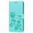 Mobigear Roses Samsung Galaxy A10 Hoesje Bookcase Portemonnee - Turquoise