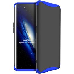 Mobigear TriGuard OPPO Find X Hoesje Hardcase Backcover - Zwart / Blauw