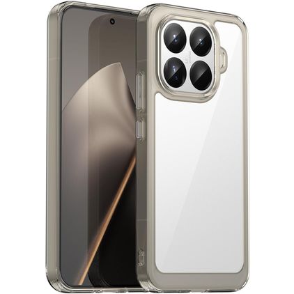 Mobigear Crystal Xiaomi 15T Pro Hoesje Hardcase Backcover - Grijs