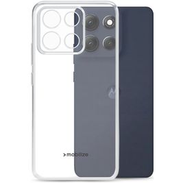 Mobilize Gelly Case Doorzichtig Motorola Moto G86 Hoesje Flexibel TPU Backcover - Transparant
