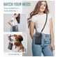 Caseme ME40 Crossbody Telefoontasje - Large - Zwart