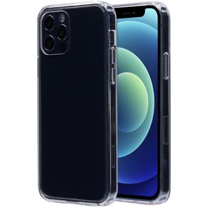 Mobiparts Classic Doorzichtig iPhone 12 Hoesje Hardcase Backcover - Transparant