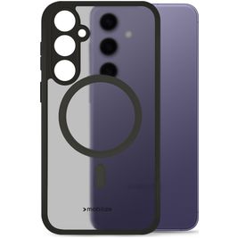 Mobilize Hybrid Samsung Galaxy S24 MagSafe Hoesje Hardcase Backcover Shockproof - Zwart