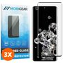 Mobigear Curved Samsung Galaxy S20 Ultra Glazen Screenprotector - Case Friendly - Zwart (3-Pack)
