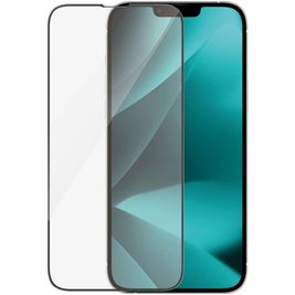 PanzerGlass Ultra-Wide Fit iPhone 14 Plus Glazen Screenprotector - Case Friendly + Installatie Frame - Zwart