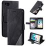 Mobigear Rhombus iPhone SE (2020) Hoesje Bookcase Portemonnee - Zwart
