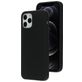 Mobiparts iPhone 12 Siliconen Hoesje Backcover - Zwart
