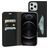 Mobiparts Classic Wallet iPhone 12 Pro Max Hoesje Bookcase Portemonnee - Zwart