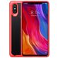 Mobigear Crystal Xiaomi Mi 8 SE Hoesje Hardcase Backcover - Transparant / Rood