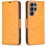 Mobigear Excellent Samsung Galaxy S24 Ultra Hoesje Bookcase Portemonnee - Cognac