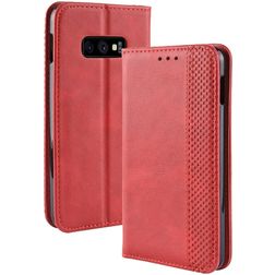 Mobigear Sensation Samsung Galaxy S10e Hoesje Bookcase Portemonnee - Rood