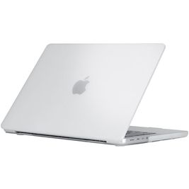Mobigear Glossy MacBook Pro 14 Inch (2021-2025) Hoes Hardshell Laptopcover MacBook Case - Transparant - Model A2442 / A2779 / A2918 / A2992 / A3401 / A3112 / A3434