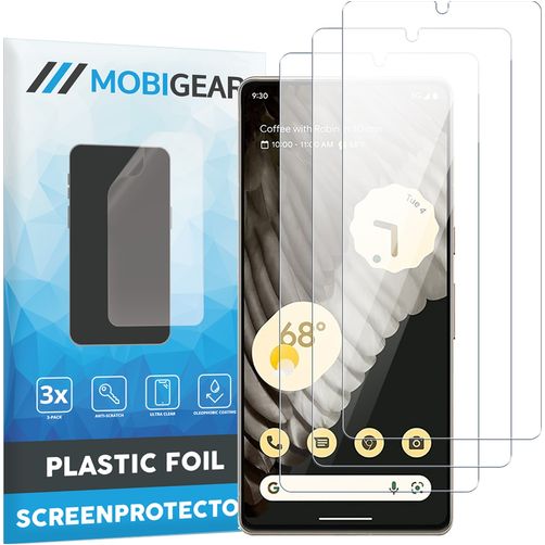 Mobigear Google Pixel 7a Screenprotector Folie - Case Friendly (3-Pack)