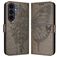 Mobigear Butterfly Samsung Galaxy S26 FE Hoesje Bookcase Portemonnee - Grijs