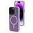 Mobiparts Hardcover iPhone 14 Pro MagSafe Hoesje Hardcase Backcover - Satin Lila