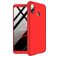 Mobigear TriGuard Xiaomi Mi Max 3 Hoesje Hardcase Backcover - Rood