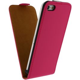 Mobilize Ultra Slim Flip iPhone 5 Hoesje Flipcase - Fuchsia