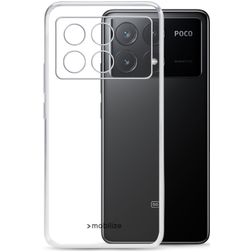Mobilize Gelly Doorzichtig POCO X6 Pro Hoesje Flexibel TPU Backcover - Transparant