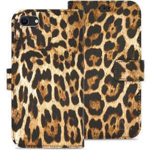 My Style Flex Wallet iPhone 8 Hoesje Bookcase Portemonnee - Wild Leopard