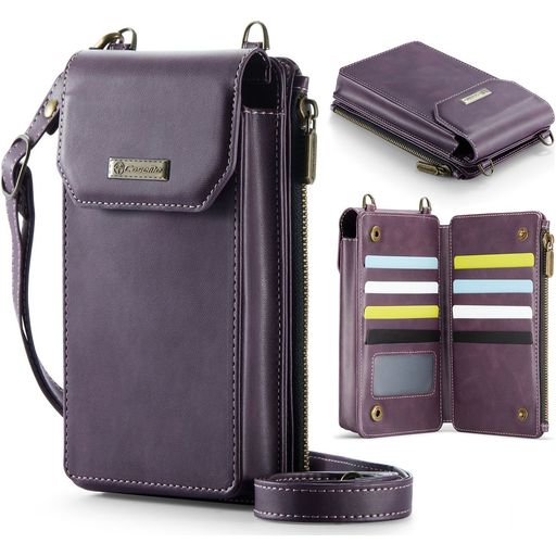 Caseme ME40 Crossbody Telefoontasje - Large - Paars