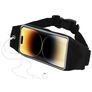 Mobiparts Comfort Fit Belt Telefoonhouder Hardlopen iPhone 14 Pro Max Sport Hoesje Neopreen Heuptas - Zwart
