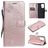 Mobigear Butterfly OPPO A94 5G Hoesje Bookcase Portemonnee - Roségoud