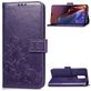 Mobigear Clover OnePlus 6T Hoesje Bookcase Portemonnee - Paars