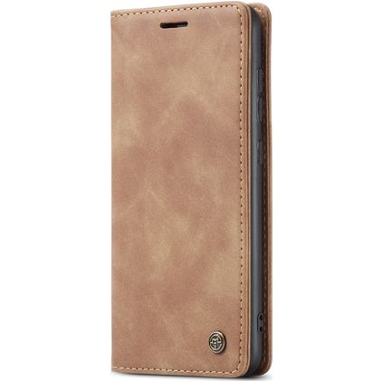 Caseme 013 Samsung Galaxy A51 Hoesje Bookcase Portemonnee - Bruin