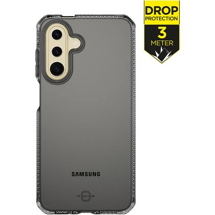 ITSKINS Level 2 SpectrumClear R Samsung Galaxy A56 Hoesje Flexibel TPU Backcover Shockproof - Zwart