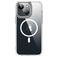 Valenta Trend iPhone 13 MagSafe Hoesje Hardcase Backcover - Transparant / Wit