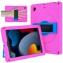 Mobigear Ruggedized iPad 8 (2020) Hoes EVA Schuim Backcover + Standaard - Roze