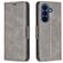 Mobigear Excellent Samsung Galaxy A37 Hoesje Bookcase Portemonnee - Grijs