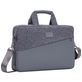 Rivacase Egmont Laptop Laptop Schoudertas Laptoptas - Grijs