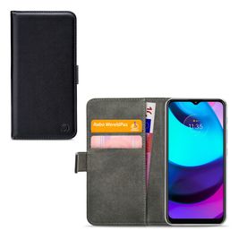 Mobilize Classic Gelly Wallet Motorola Moto E20 Hoesje Bookcase Portemonnee - Zwart