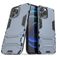 Mobigear Armor Stand iPhone 13 Pro Max Hoesje Hardcase Backcover Shockproof met Standaard - Blauw