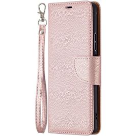 Mobigear Excellent Xiaomi Redmi Note 10 Pro Hoesje Bookcase Portemonnee - Roségoud