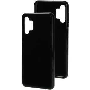 Mobiparts Classic Samsung Galaxy A32 5G Hoesje Flexibel TPU Backcover - Zwart