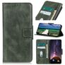 Mobigear Classy Samsung Galaxy S21 FE Hoesje Bookcase Portemonnee - Groen