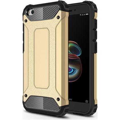 Mobigear Outdoor Xiaomi Redmi Go Hoesje Hardcase Backcover Shockproof - Goud