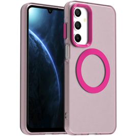 Mobigear Shockproof Samsung Galaxy A16 MagSafe Hoesje Hardcase Backcover - Rood