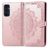 Mobigear Mandala Samsung Galaxy A16 Hoesje Bookcase Portemonnee - Roségoud