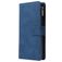 Mobigear Zipper OnePlus 8 Pro Hoesje Bookcase Portemonnee - Blauw