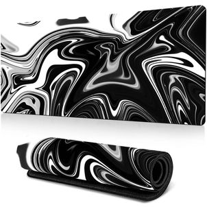 Mobigear Anti-Slip Muismat - 40 x 90 CM - Abstract Fluid 30
