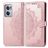 Mobigear Mandala OnePlus Nord CE 2 Hoesje Bookcase Portemonnee - Roségoud
