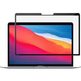 GrizzlyCoat MacBook Air 13 Inch (2022-2025) Screenprotector Anti-Glare Folie - Case Friendly - Zwart Model A2681 / A3113 / A3240