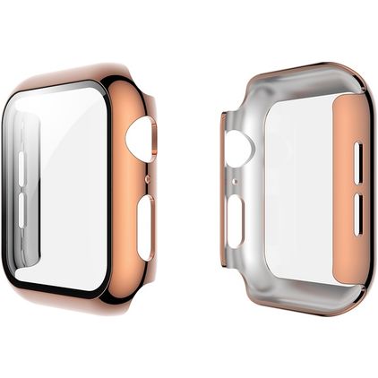 Mobigear Royal Apple Watch - 40 mm Hardcase Hoesje - Roségoud