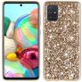 Mobigear Glitter Samsung Galaxy A73 Hoesje Hardcase Backcover - Goud